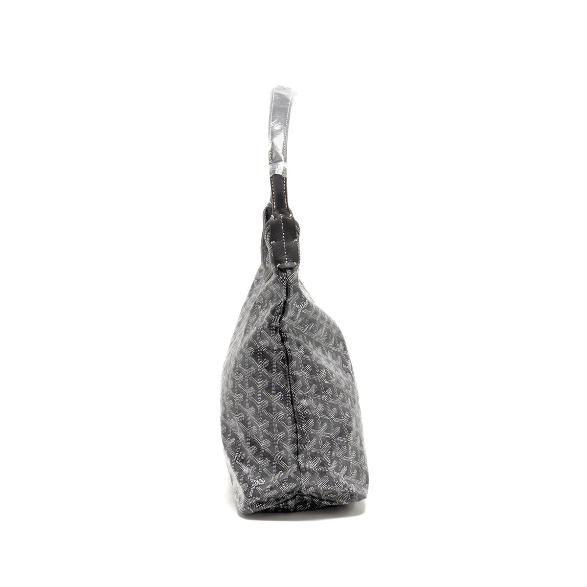 Goyard Hobo Boheme PM Goyard Lucky Clover Goyardine Canvas/Chevroches Calfskin Grey/Light Pink SHW