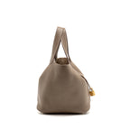 HERMES PICOTIN 22 LOCK BAG CLEMENCE ETOUPE GHW