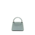 Louis Vuitton Mini Capucines Ostrich Light Blue SHW