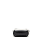 CHANEL SMALL GABRIELLE HOBO BAG AGED CALFSKIN WHITE/BLACK MULTICOLOUR HARDWARE