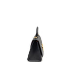 LOUIS VUITTON TWIST ONE HANDLE PM TAURILLON LEATHER BLACK/PINK GHW