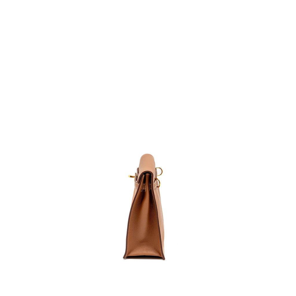 Hermes Kelly Danse Evercolor Gold GHW