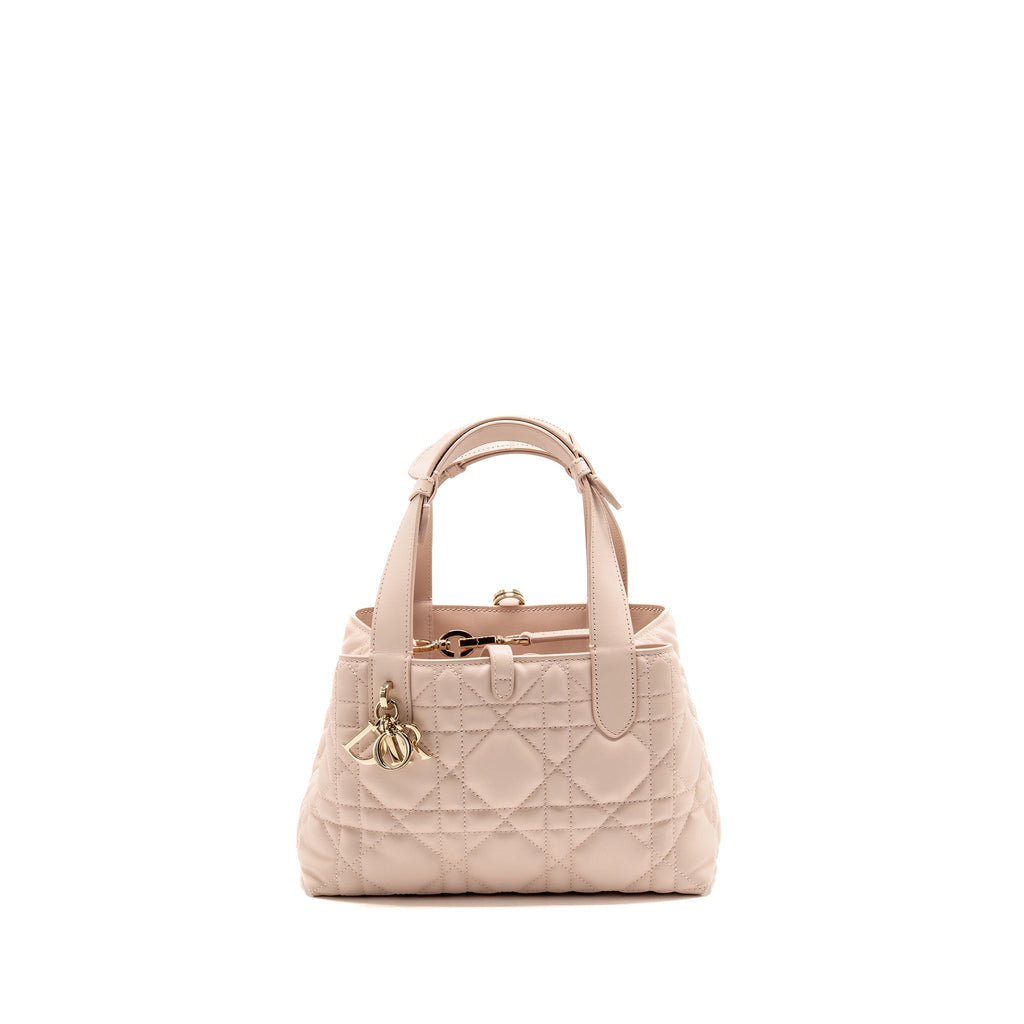 Dior Small Dior Toujours Bag Macrocannage Calfskin Rose Poudre LGHW