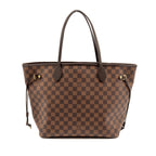LOUIS VUITTON NEVERFULL MM DAMIER EBENE GHW