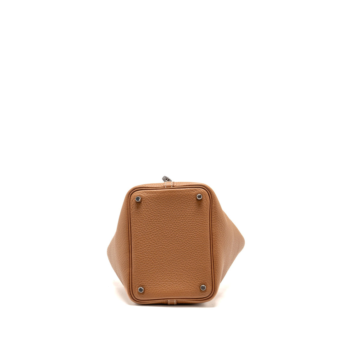Hermes Picotin 18 Lock Bag Clemence Gold SHW