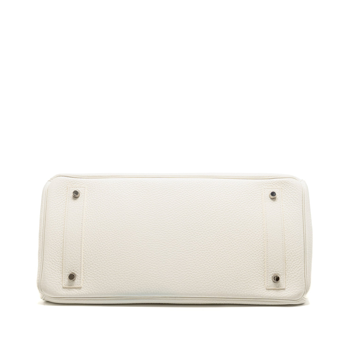 Hermes Shoulder Birkin Clemence Blanc SHW