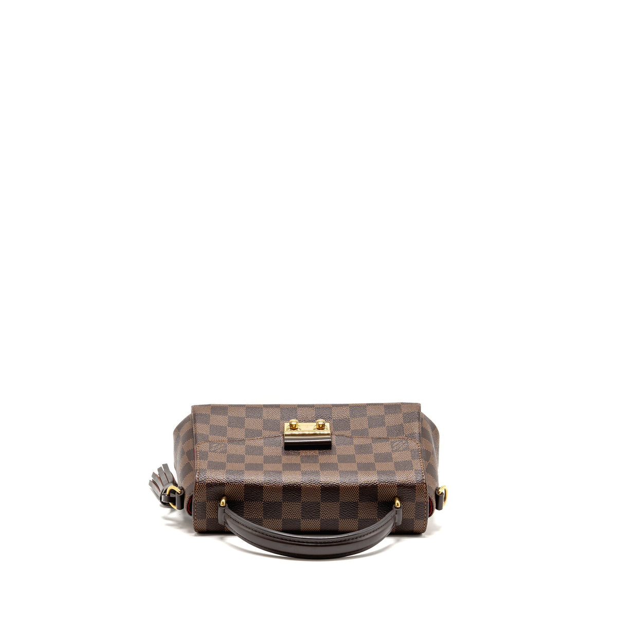 LOUIS VUITTON CROISETTE DAMIER EBENE CANVAS GHW