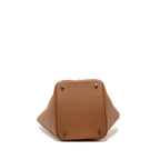 Hermes Picotin 22 Lock Bag Clemence Gold SHW