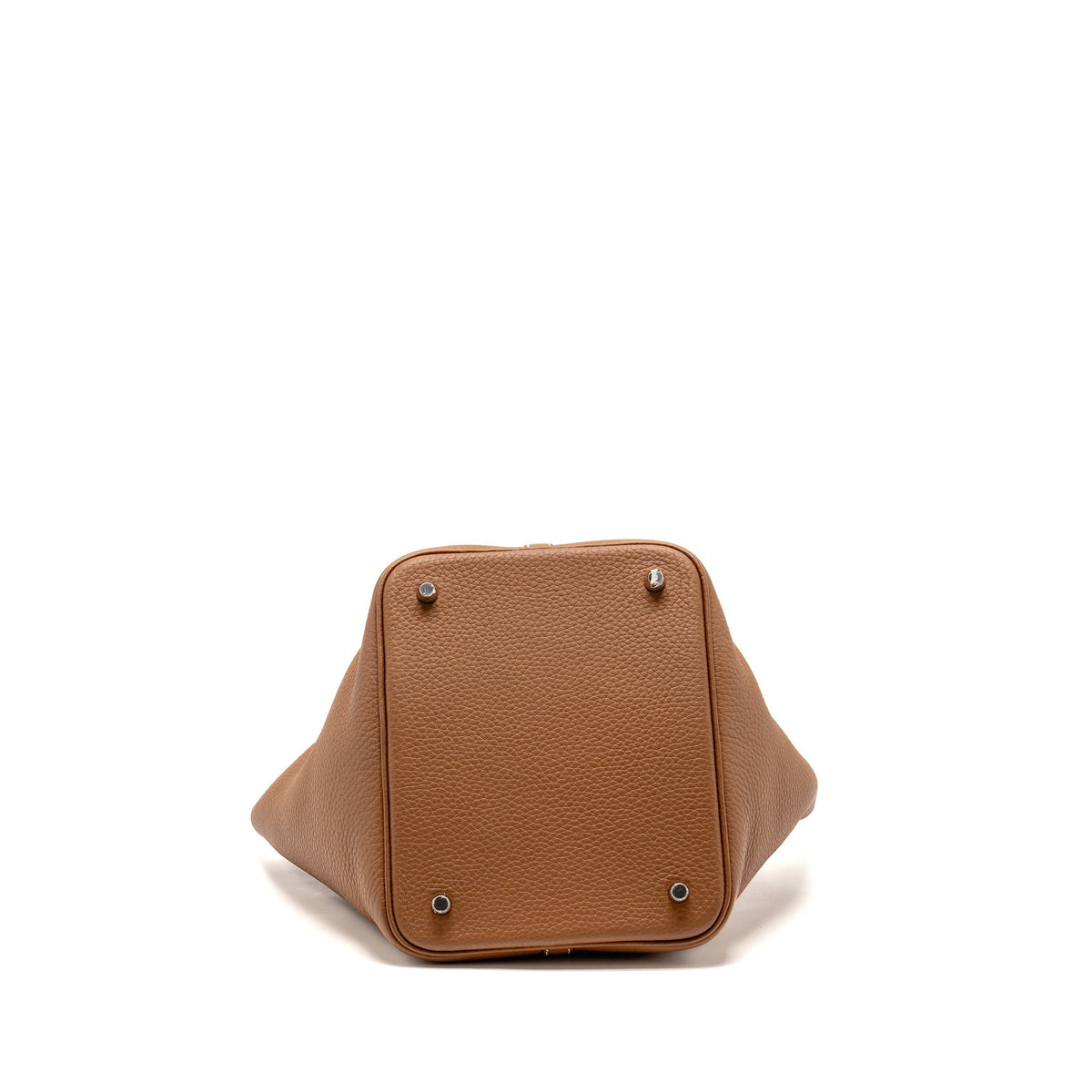 Hermes Picotin 22 Lock Bag Clemence Gold SHW