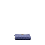 Chanel 20K Boy Wallet on Chain Shiny Grained Calfskin Blue LGHW
