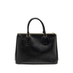 PRADA LARGE SAFFIANO TOTE BAG LEATHER BLACK GHW