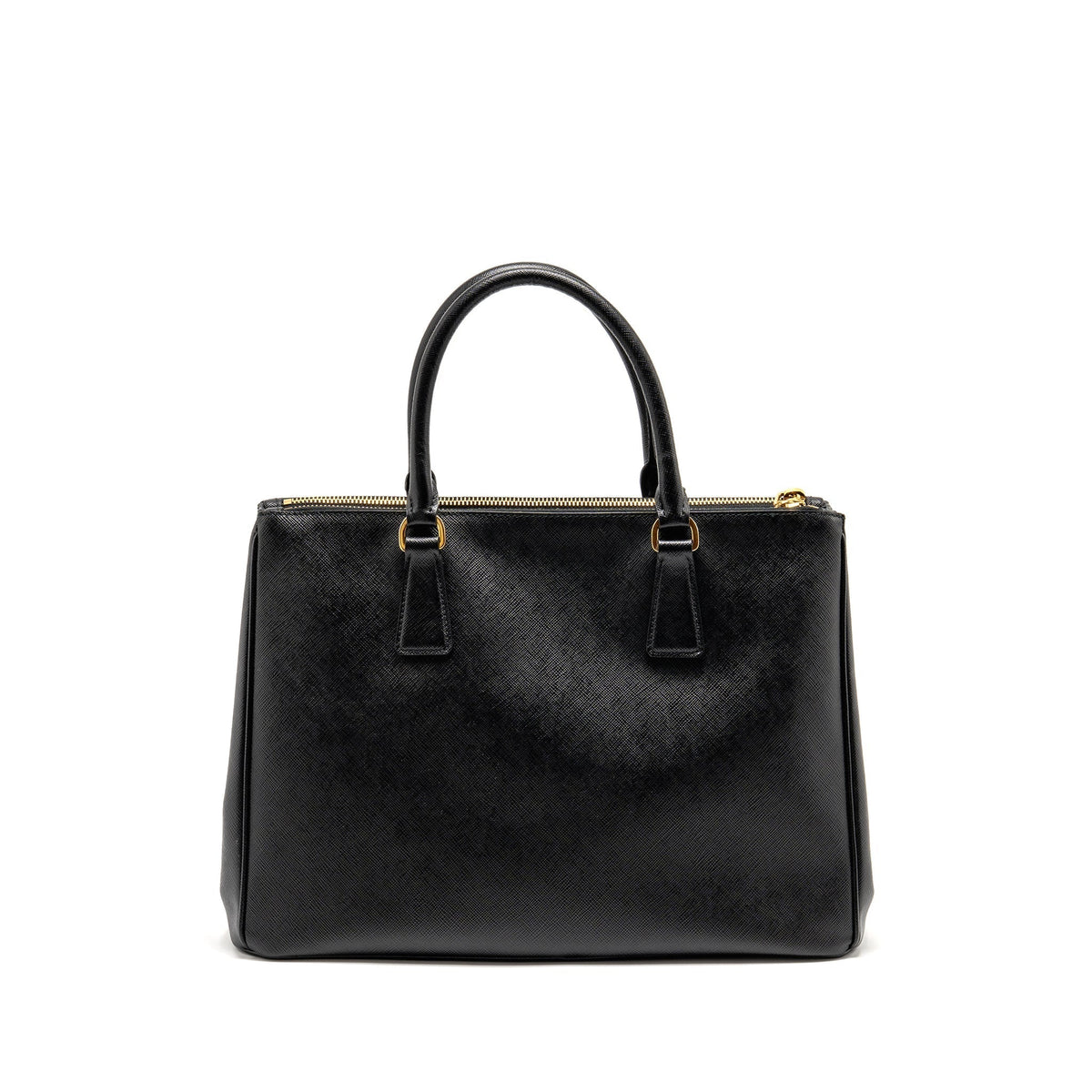PRADA LARGE SAFFIANO TOTE BAG LEATHER BLACK GHW