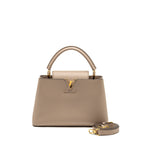 Louis Vuitton Capucines BB Calfskin Grey GHW