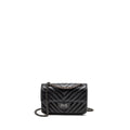 CHANEL MINI 2.55 REISSUE FLAP BAG CHEVRON AGED CALFSKIN SO BLACK