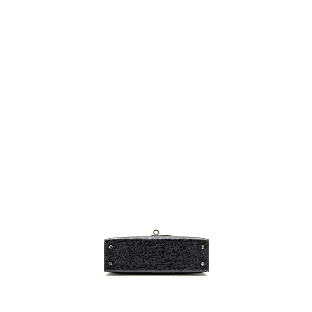 Hermes mini kelly epsom black SHW