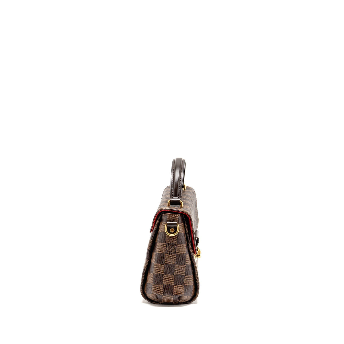 LOUIS VUITTON CROISETTE DAMIER EBENE CANVAS GHW