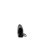 CHANEL MEDIUM CLASSIC DOUBLE FLAP BAG CAVIAR BLACK SHW