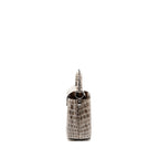 Louis Vuitton Capucines Mini Sahara crocodile white SHW