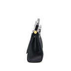 HERMES HERBAG 31 ZIP BAG CANVAS/ CACHE HUNTER LEATHER BLACK GHW