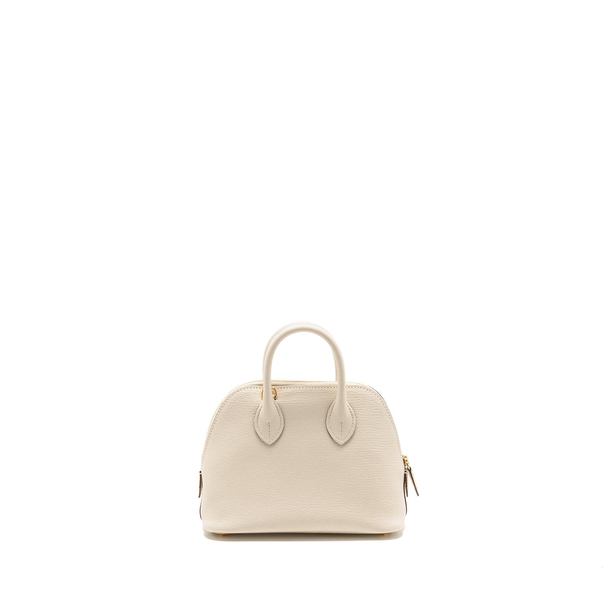 Hermes Mini Bolide Chèvre Mysore Nata GHW