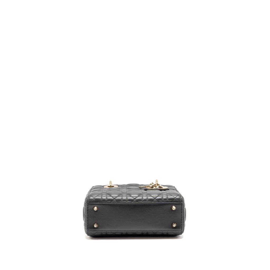 Dior Small My ABCDior lambskin dark grey LGHW