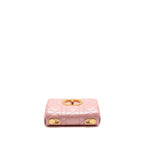 DIOR SMALL SOFT CARO BAG LAMBSKIN MELOCOTON GHW