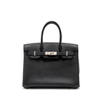 HERMES BIRKIN 30 3 IN 1/ 3 EN 1 TOGO/SWIFT/CANVAS BLACK SHW