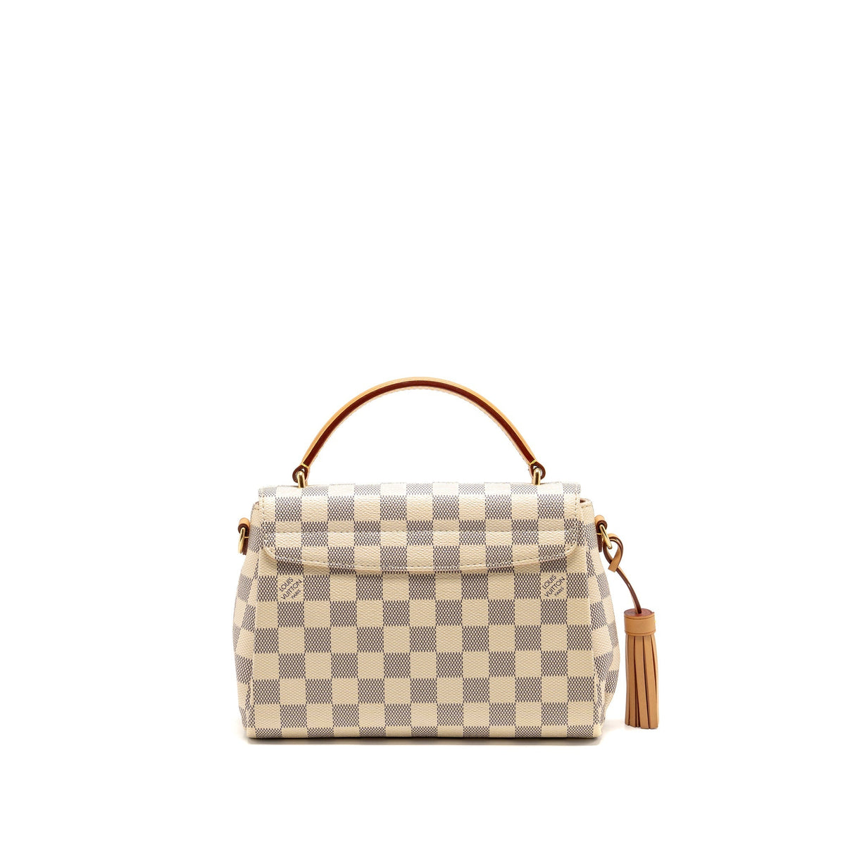 LOUIS VUITTON CROISETTE DAMIER AZUR CANVAS GHW