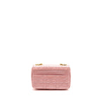 DIOR SMALL SOFT CARO BAG LAMBSKIN MELOCOTON GHW