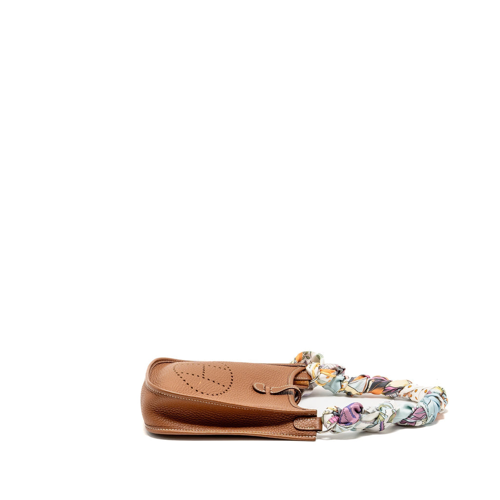 HERMES MINI EVELYNE CLEMENCE GOLD SHW