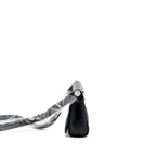 HERMES HERBAG MINI CANVAS/HUNTER LEATHER BLACK SHW