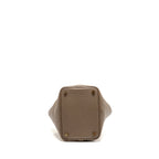 Hermes Picotin 18 Lock Bag clemence Etoupe GHW