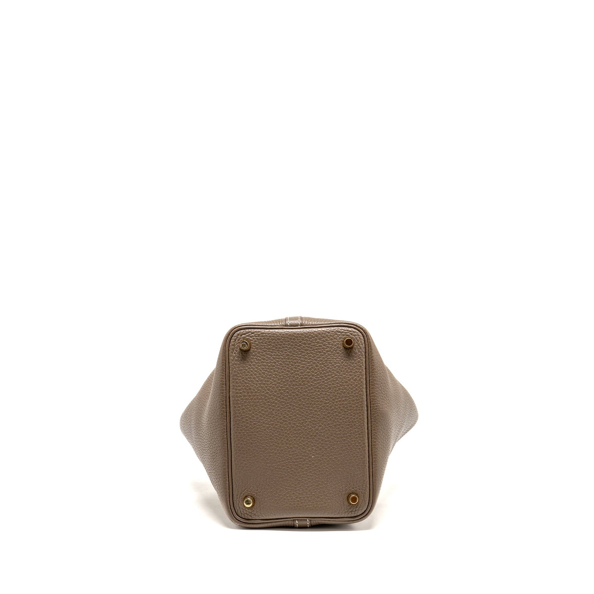 Hermes Picotin 18 Lock Bag clemence Etoupe GHW
