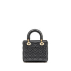 Dior Small My ABCDior lambskin dark grey LGHW