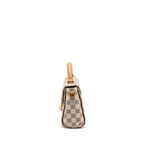 LOUIS VUITTON CROISETTE DAMIER AZUR CANVAS GHW