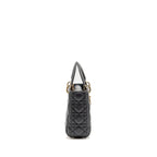 Dior Small My ABCDior lambskin dark grey LGHW