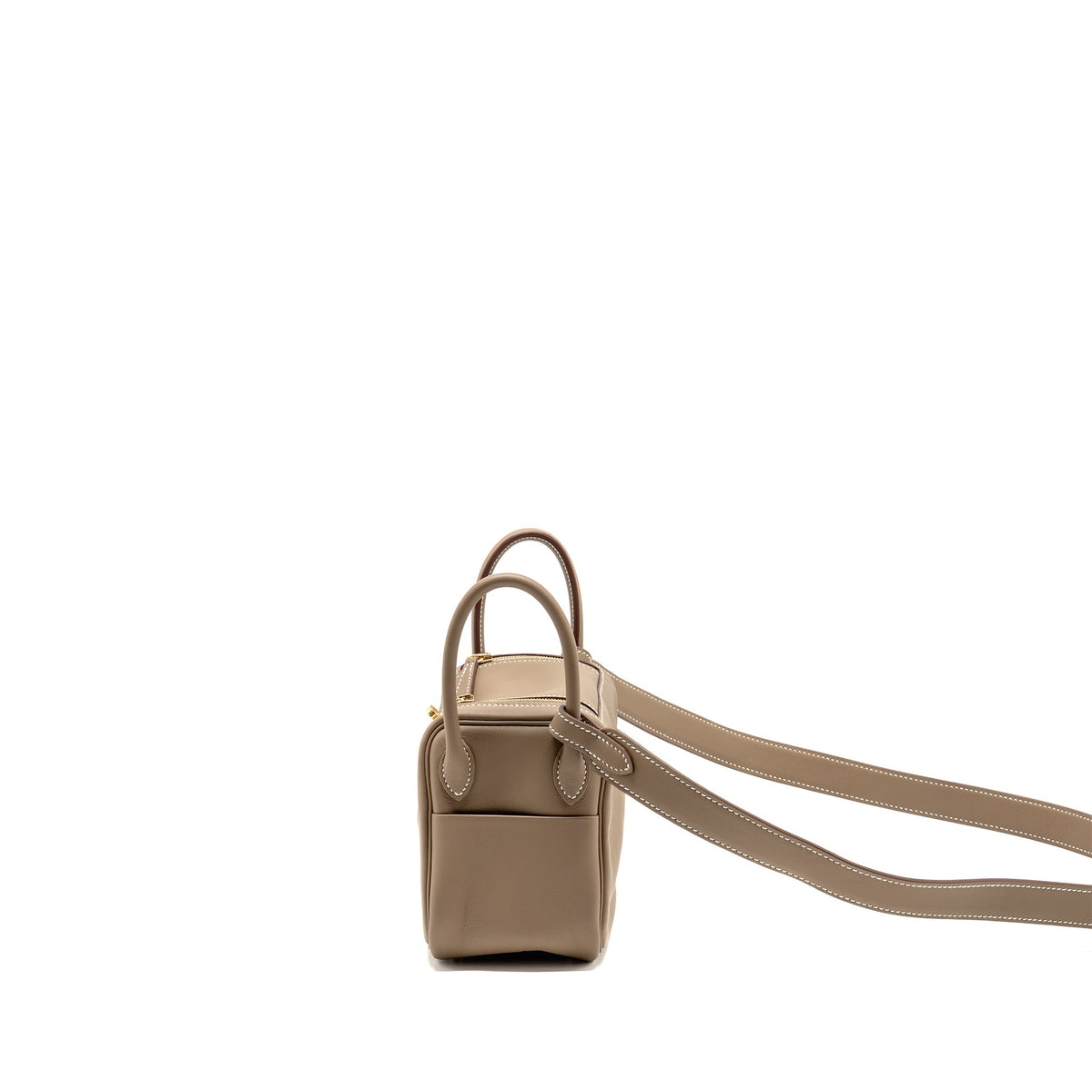 Hermes mini lindy II Swift Etoupe GHW