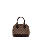 LOUIS VUITTON ALMA BB DAMIER EBENE GHW