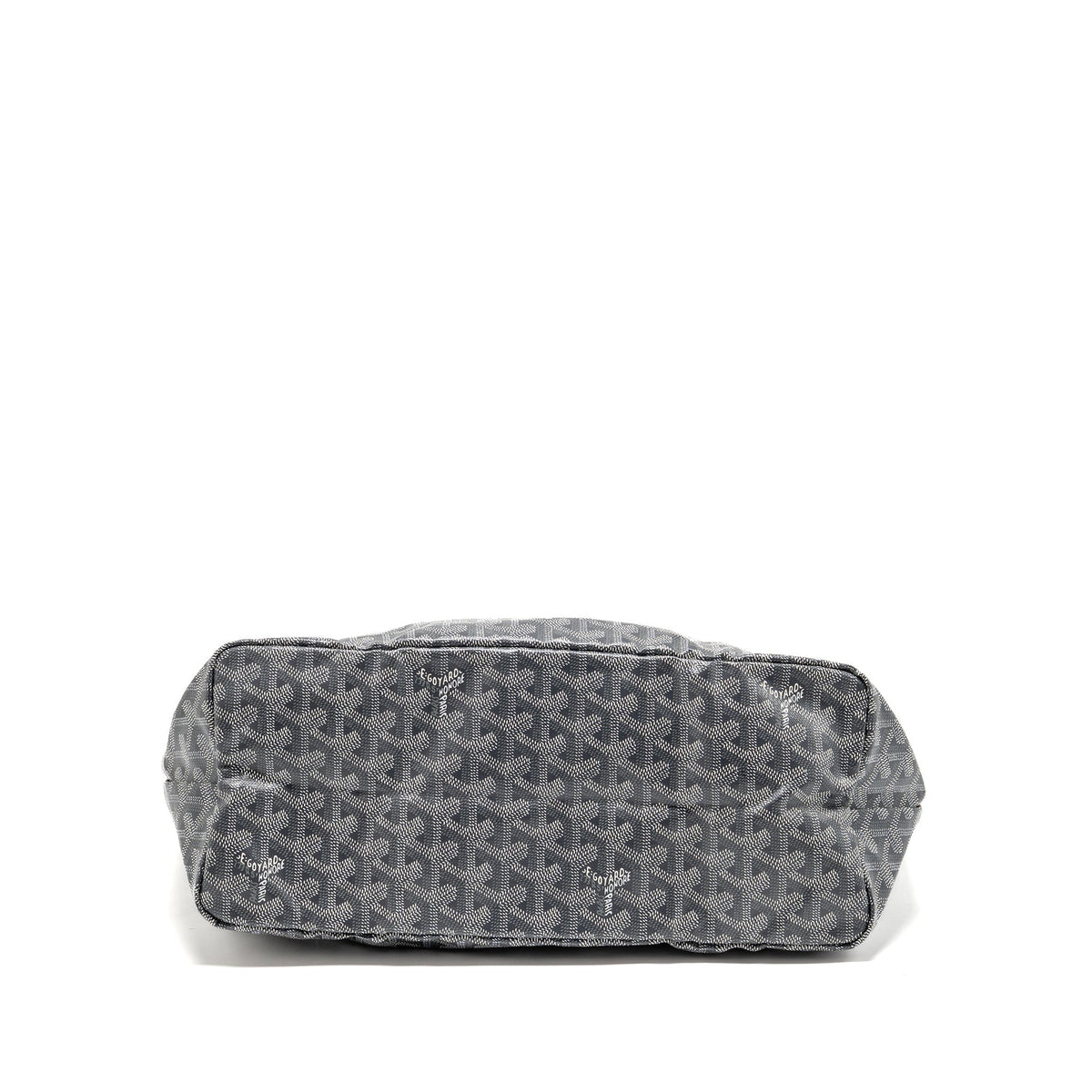GOYARD SAINT LOUIS PM TOTE GOYARDLINE CANVAS GREY SHW
