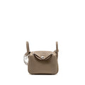 Hermes Mini Lindy II clemence etoupe SHW