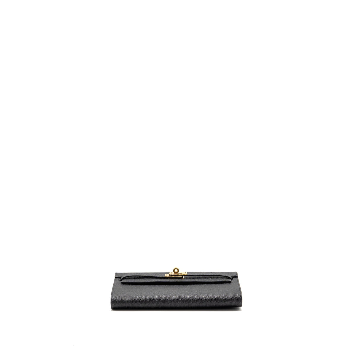 Hermes kelly to go epsom black GHW