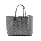 GOYARD SAINT LOUIS PM TOTE GOYARDLINE CANVAS GREY SHW