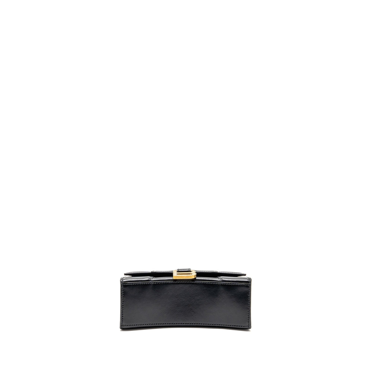 BALENCIAGA HOURGLASS BAG XS CALFSKIN BLACK GHW