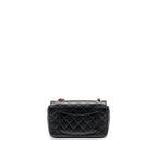 CHANEL MINI RECTANGULAR FLAP BAG CAVIAR BLACK GHW