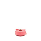 CHANEL SMALL HEART BAG LAMBSKIN PINK LGHW