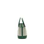 Hermes Neo Garden Party 23 Canvas/Negonda ecru/Vert Moyen SHW