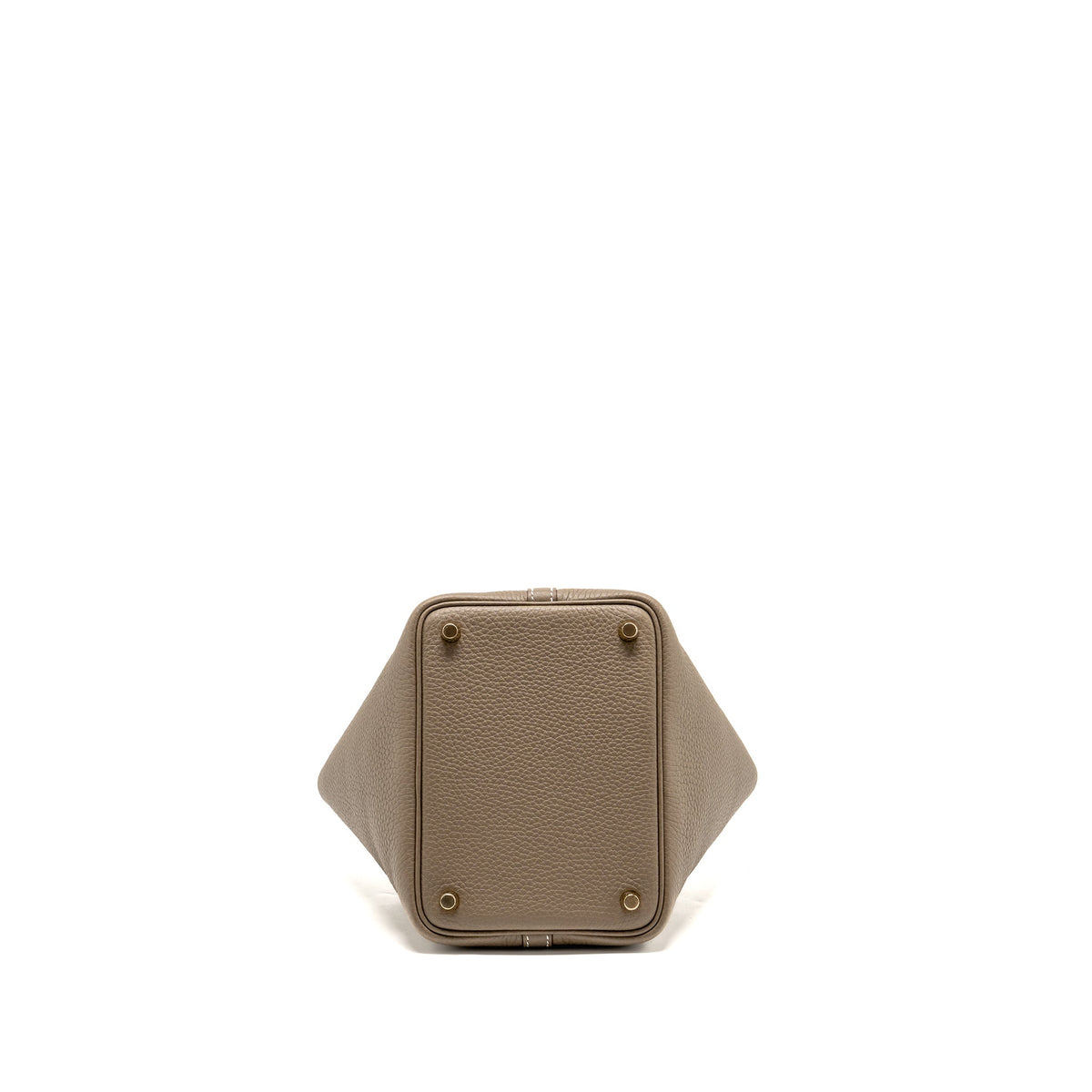 Hermes Picotin 18 Clemence etoupe GHW