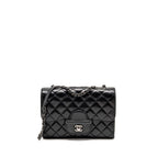 CHANEL COCO LOOP SINGLE FLAP BAG LAMBSKIN BLACK SHW