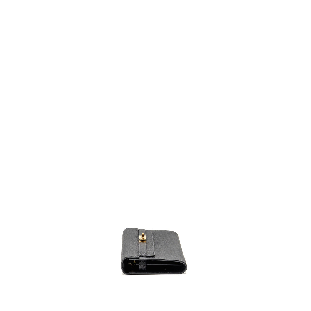 Hermes kelly to go epsom black GHW