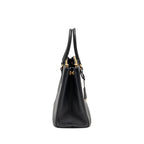 PRADA LARGE SAFFIANO TOTE BAG GALLERIA SAFFIANO LEATHER BLACK GHW